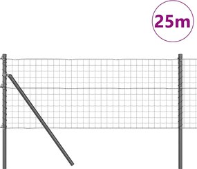 vidaXL Φράχτης Συρμάτινου Φράχτη 25 x 0,4 μ (Π x Υ)
