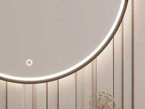 Καθρέφτης Calia L LED-Διάμετρος: 60 εκ. - 0.00Χ3.00Χ0.00cm