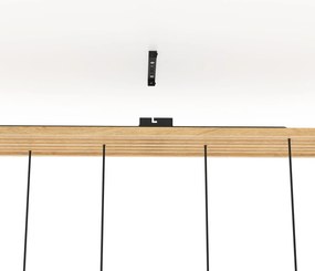 Φωτιστικό Κρεμαστό Eglo 390131 CAMARIOCA Καφέ (Brown)|Μαύρο Ματ (Black Mat)