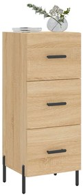 vidaXL Ντουλάπι Sonoma Δρυς 34,5x34x90 εκ. από Επεξεργασμένο Ξύλο