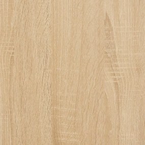 Κομοδίνο Sonoma Δρυς 40 x 42 x 60 εκ. από Επεξεργασμένο Ξύλο - Καφέ