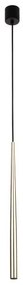 Κρεμαστό Φωτιστικό Οροφής 1xG9 Φ5,2cm Piano TK Lighting-10116-Μαύρο-Χρυσό 10116