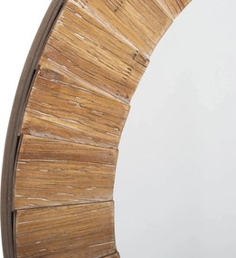 Διακοσμητικός Καθρέφτης Τοίχου (Φ83) A-S Wood 173841