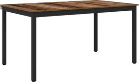 vidaXL Τραπεζαρίες ΜΕΤΑΛΛΟ