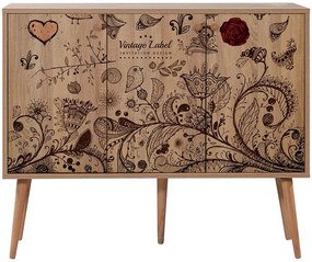 Μπουφές Mega 863SPH3424 120x36x90cm Multi Μοριοσανίδα,Ξύλο