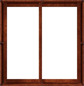 vidaXL Γλάστρα Κήπου Σκ rusty 80 x 80 x 40 cm