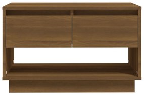 vidaXL Έπιπλο Τηλεόρασης Καφέ Δρυς 70x41x44 εκ. Επεξεργασμένο Ξύλο