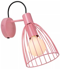 Φωτιστικό Επίτοιχο Lucide 74217-01-66 MACARONS Ροζ (Pink)