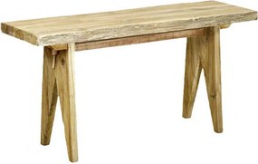 Παγκάκι Nextdeco μασίφ ξύλο teak Υ50×100×30εκ.