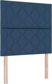 vidaXL Κεφαλάρι Μπλε 100 cm ύφασμα