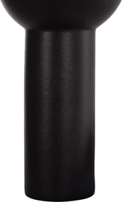 ΕΠΙΤΡΑΠΕΖΙΟ ΚΕΡΑΜΙΚΟ ΔΙΑΚΟΣΜΗΤΙΚΟ SCEPTER HM4604.02 ΜΑΥΡΟ ΜΑΤ Φ17x39Υεκ