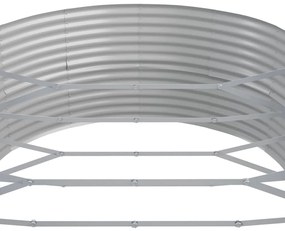 vidaXL Ζαρντινιέρα Ανθρακί 544x100x36εκ Ατσάλι με Ηλεκτρ. Βαφή Πούδρας
