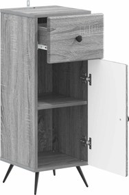 vidaXL Ντουλάπι Αποθήκευσης Μπάνιου BREDA Γκρι Sonoma 30 x 31 x 80 εκ.