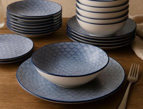 ΠΙΆΤΑ - ΣΕΤ ΔΕΊΠΝΟΥ/ΚΑΦΈ DINNER SET PORCELAIN 18PCS