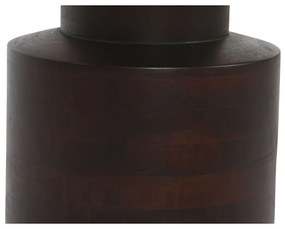 Τραπεζάκι Καφέ DKD Home Decor Κρυστάλλινο Ξύλο από Μάνγκο 80 x 80 x 40 cm