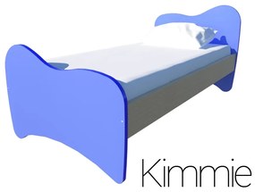 Παιδικό Μονό 90x190 Κρεβάτι Irven Μπλε Kimie