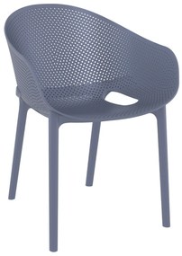 Siesta   Sky Pro* Armchair Dark Grey  metax-01-00-2530 διάστ.60.0000 x 54.0000 x 81.0000