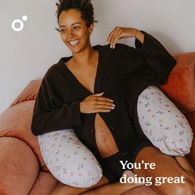 Doomoo Buddy Μαξιλάρι θηλασμού Peaches