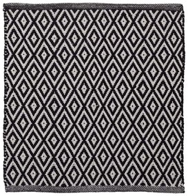 Πατάκι Μπάνιου Trellis Black Sealskin 60X90 100% Cotton