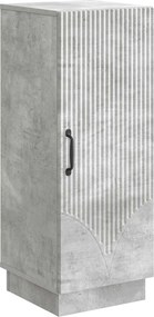 vidaXL Πλαϊνό γραφείο Γκρι Σκυροδέματος 33 x 34,5 x 87 εκ.