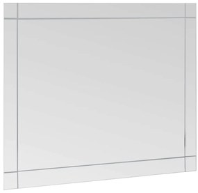 vidaXL Καθρέφτης Τοίχου 100 x 60 εκ. Γυάλινος