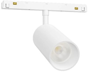 Σποτ Μαγνητικής Ράγας 20412 15W 3000K 1284Lm Dali 13x6,5cm White
