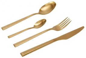 Σετ Μαχαιροπήρουνα 24τμχ Ανοξείδωτα Durable Gold Matt CRYSPO TRIO 45.562.03