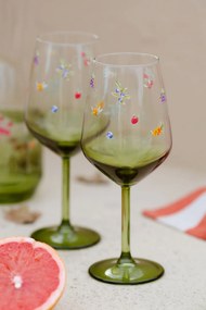 Wine Glass Set (4 Pieces) Jardin 490 Green