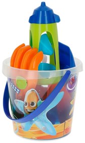 Σετ Παιχνιδιών για τη Παραλία Colorbaby Mr Craby Ø 18 cm πολυπροπυλένιο (16 Μονάδες)