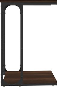 vidaXL Βοηθητικό Τραπέζι Καφέ Δρυς 40 x 30 x 60 εκ. Επεξεργασμένο Ξύλο