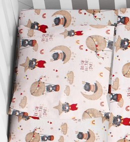 DIMcol ΜΑΞΙΛΑΡΟΘΗΚΗ ΕΜΠΡΙΜΕ ΒΡΕΦ Cotton 100% 35Χ45 Reach the stars 190 Beige 1915817710819080