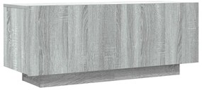 vidaXL Έπιπλο Τηλεόρασης Γκρι Sonoma 100x35x40 εκ. από Επεξεργ. Ξύλο