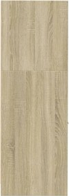 vidaXL Συρταριέρα Γενικής Χρήσης Sonoma Δρυς 30x41x118 εκ Επεξ. Ξύλο