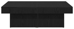 vidaXL Τραπεζάκι σαλονιού Μαύρη δρυς 90 x 90 x 28 cm
