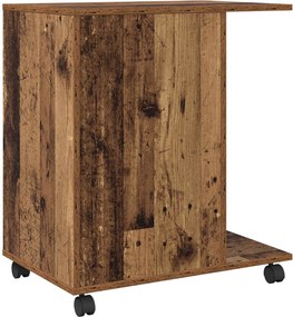 vidaXL Σταντ Εκτυπωτή Παλαιωμένο ξύλο 60 x 40 x 68,5 εκ.