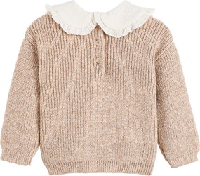 Λεπτό πλεκτό με στρογγυλό γιακά