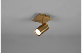 Σποτ Φωτιστικό Οροφής Τοίχου 1xGU10 Κινητό Marley Trio Lighting-802400104-Ορείχαλκος 802400104
