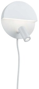 Φωτιστικό Τοίχου-Απλίκα Led Mario 600Lm, 200Lm 16cm White Mat-White 222370231 Trio Lighting Metal,Acrylic