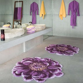 Χαλάκι Μπάνιου Fiore Abyss &amp; Habidecor 125X125 100% Cotton Foam