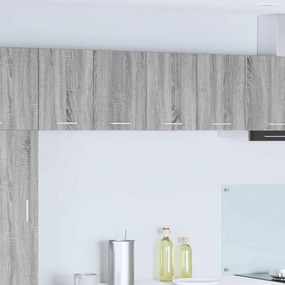 vidaXL Κρεμαστό ντουλάπι 2 pcs Γκρι Σομόνα και Λευκό 60 x 31 x 40 εκ