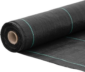 vidaXL Μεμβράνη Εδαφοκάλυψης Μαύρη 0,5x10 μ. από Πολυπροπυλένιο