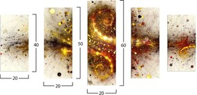 ΠΕΝΤΑΠΤΥΧΟΣ ΠΙΝΑΚΑΣ MDF EXPLOSION HM7206.07 100X60x0,3 εκ.