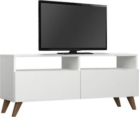Έπιπλο τηλεόρασης Inci Megapap χρώμα λευκό 120x35x50εκ.