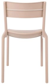 SERENA Καρέκλα Στοιβαζόμενη PP - UV Cappuccino 56x51x82cm