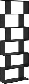vidaXL Βιβλιοθήκη 6 επιπέδων 70 x 24 x 193,5 εκ. Επεξεργασμένο Ξύλο