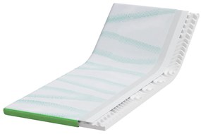 vidaXL Στρώματα Λευκό και Πράσινο 70 x 200 cm