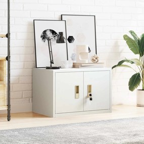 vidaXL Ντουλάπι αποθήκευσης Λευκός 60 x 40 x 40 εκ. Ατσάλι
