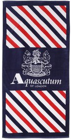 Πετσέτες θαλάσσης Aquascutum  BASIC ENGLAND BEACH TOWEL AB_CORE_BT002