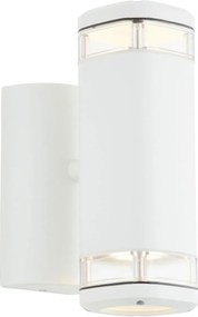 Απλίκες τοίχου Brilliant Jandy Εξωτερικό 18 W Λευκό GU10