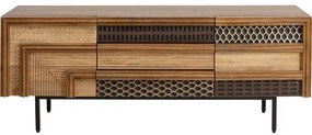 Lowboard Gino 140x55cm - Καφέ